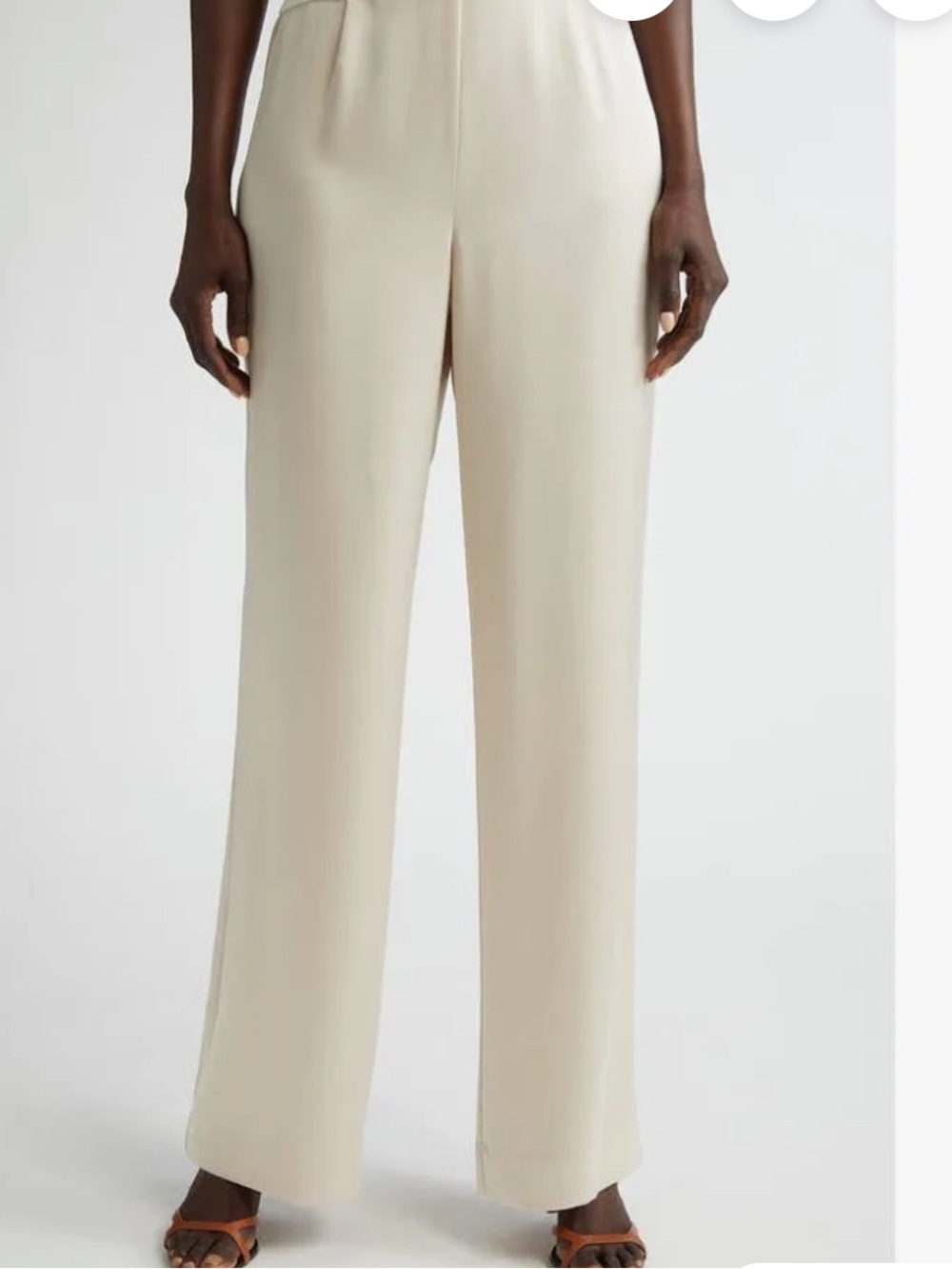St John women Collection Kate liquid satin pants size 4